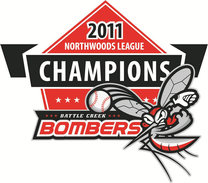 Battle Creek Bombers 2011 Champion Logo iron on transfers for clothing